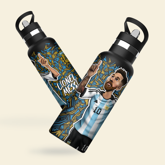 Lionel Messi Thermal Water Bottle